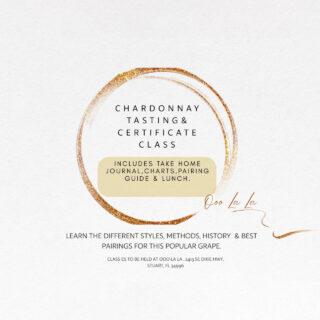 Chardonnay Tasting & Certificate Class