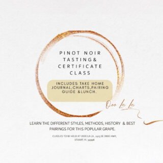 Pinot Noir Class & Tasting